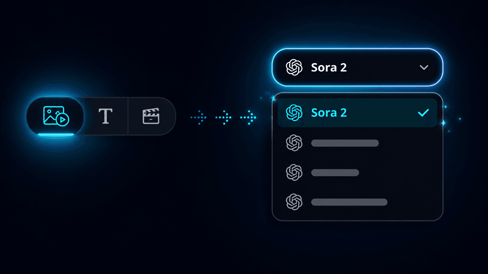Step 1. Pick Sora 2 in the VidOne Generator