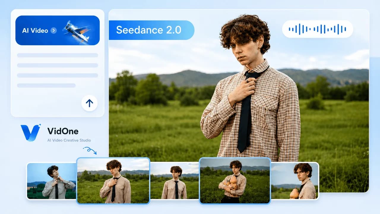 Tomas cinematográficas con IA y audio sincronizado en Seedance 2.0