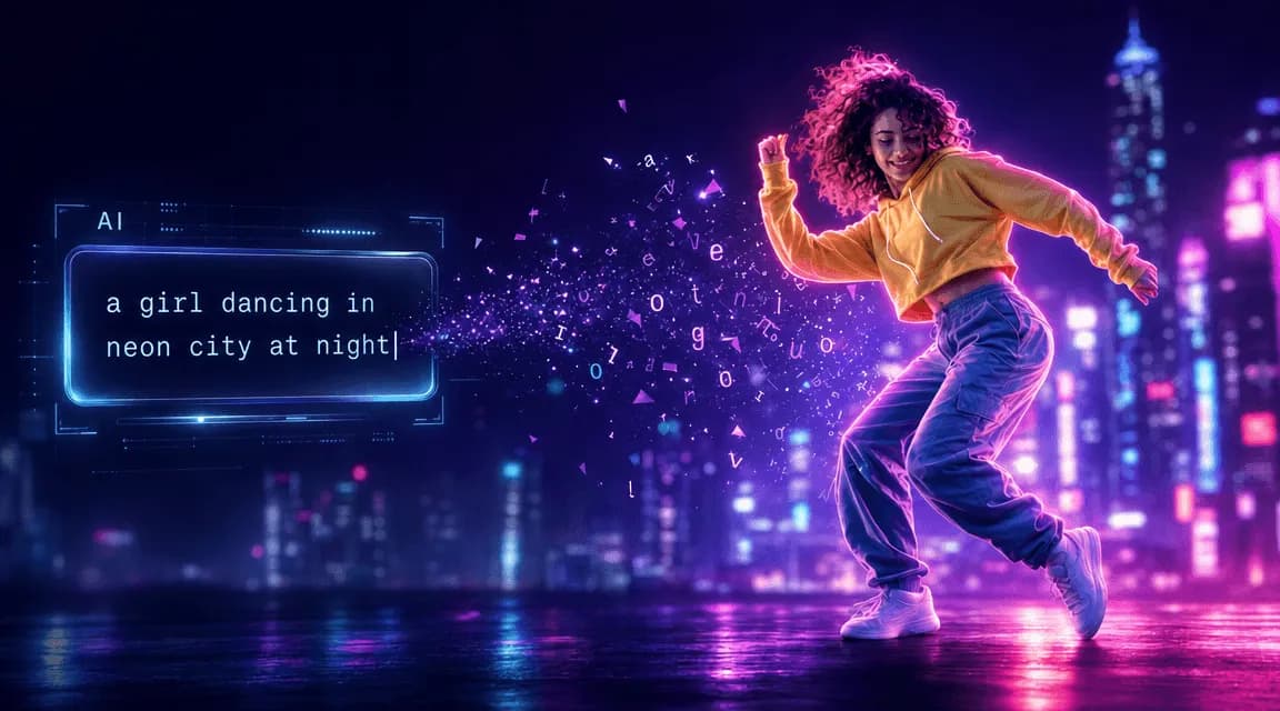 Sube foto + video de referencia — la IA escribe el prompt por ti automaticamente