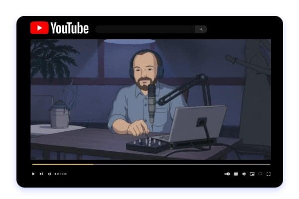 Foto animada como video estilo Studio Ghibli con VidOne