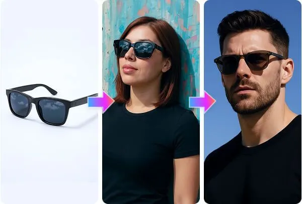 Plantillas de modelo de moda recomendadas por IA para videos de producto