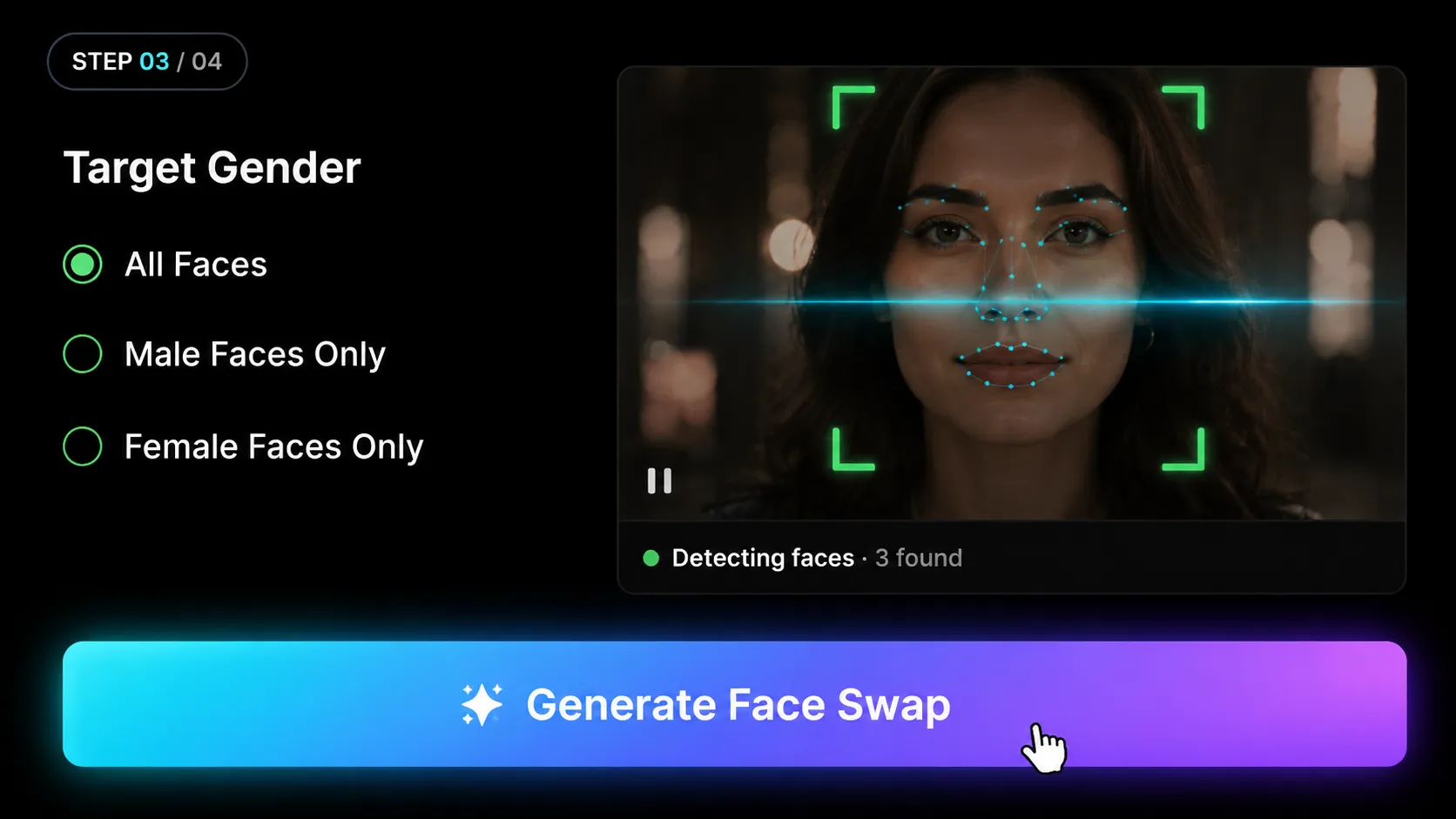 Inicia AI Face Swap